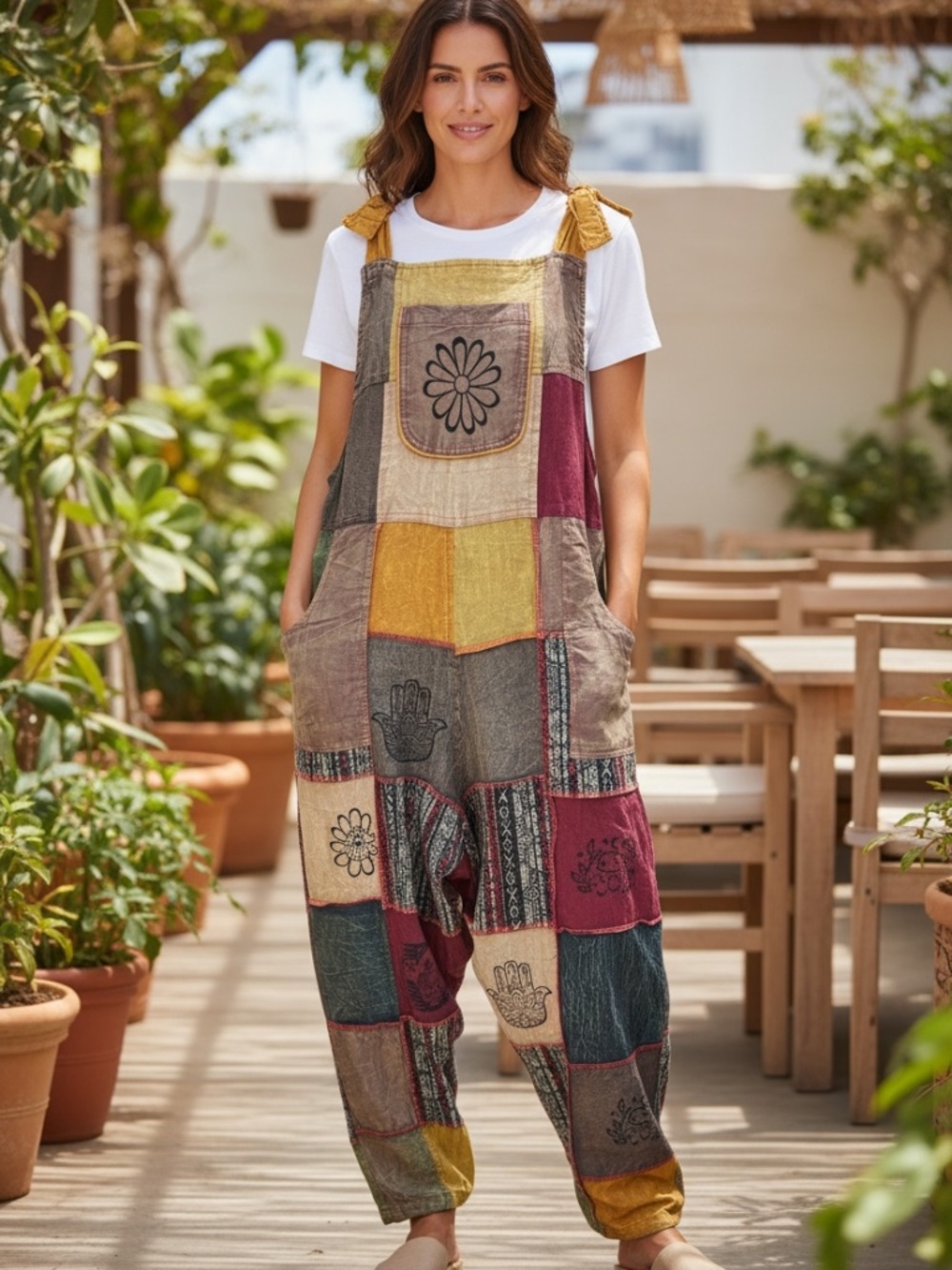 Kantha Patchwork Jumpsuit